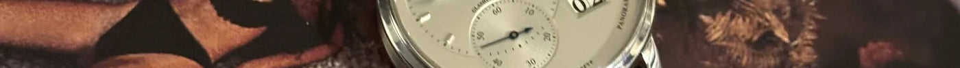 Glashütte Original PanoReserve mit orangefarbenem Rindsleder French Style „Ecstasy“