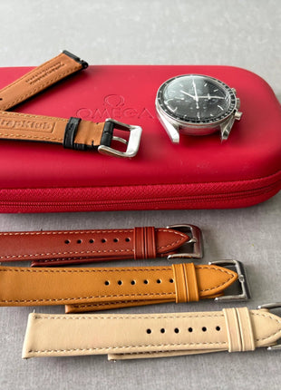 Kalbsleder Classic 9 to 5 an Uhr – Lifestyleaufnahme